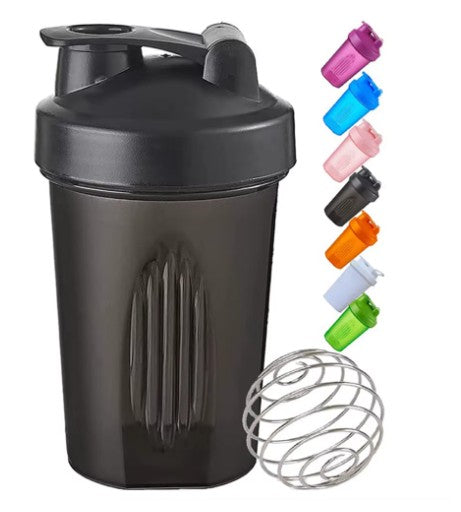 Shaker 400 ml avec boule métallique – Mélangez vos protéines facilement